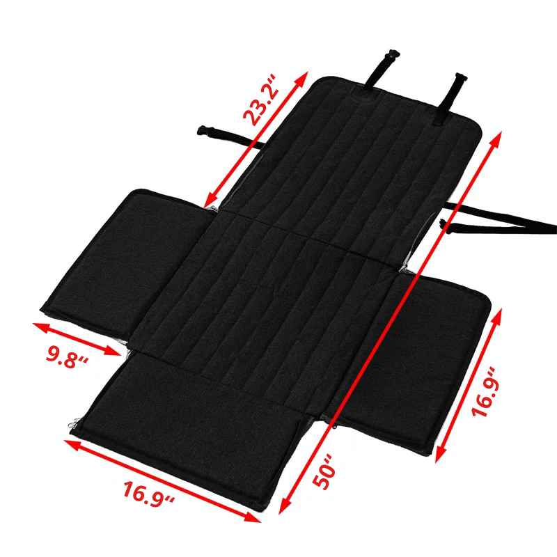 Dog mat for car seat - foldable